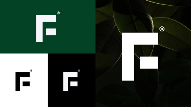 "F" Disjointed Logo